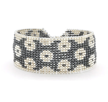Brazalete Telar Plata Medio Rondanas Acerina